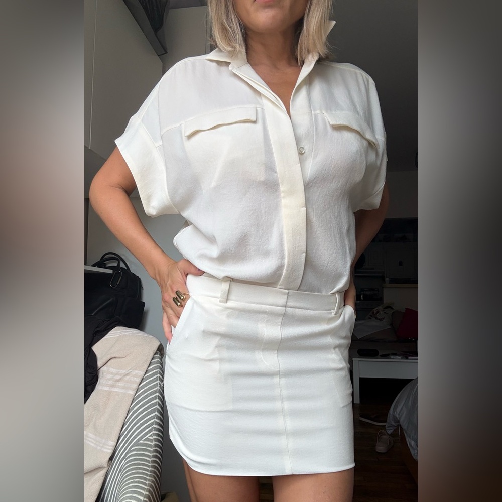 IRO Cream dress (so chic!) sz 34 FR